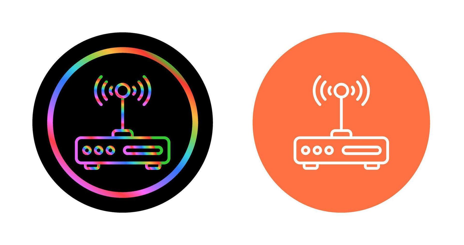 Wi-Fi Access Point Vector Icon