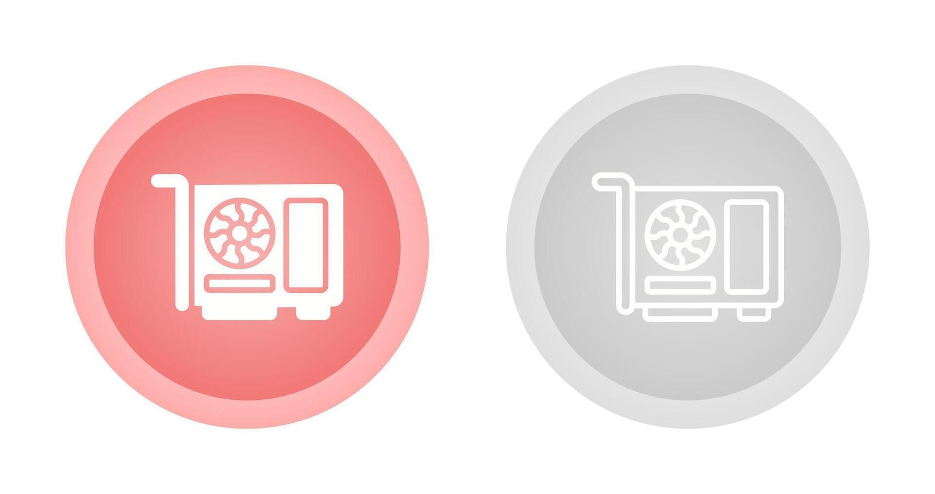 Graphic Card Vector Icon