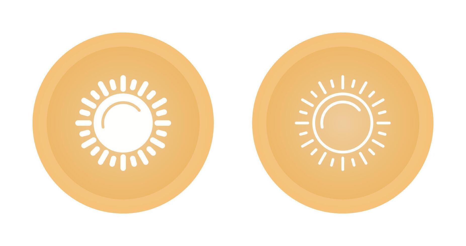 Sun Vector Icon