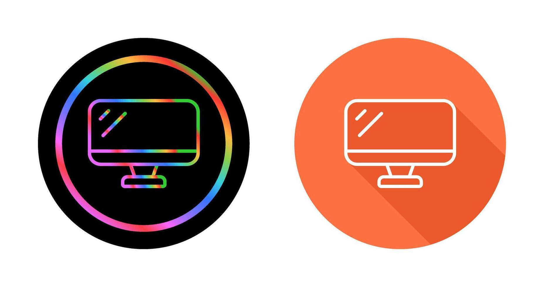 Monitor Vector Icon