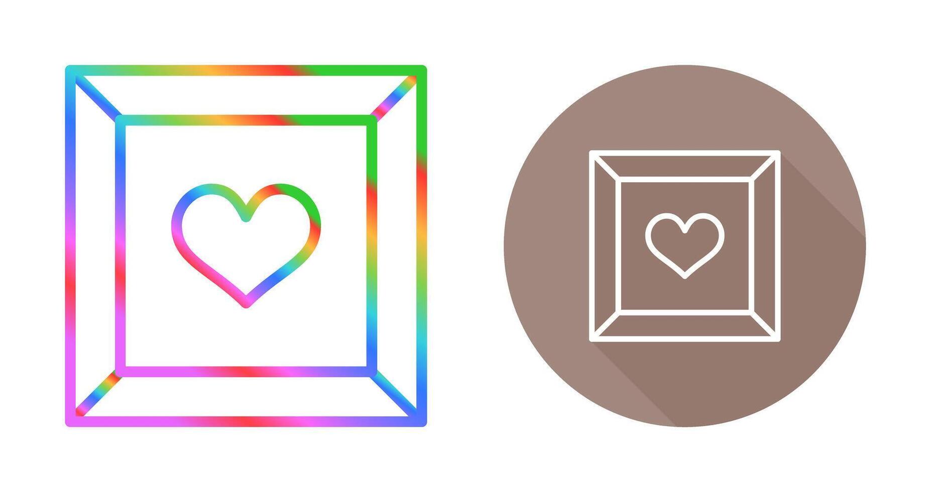 Romantic Jewelry Box Vector Icon