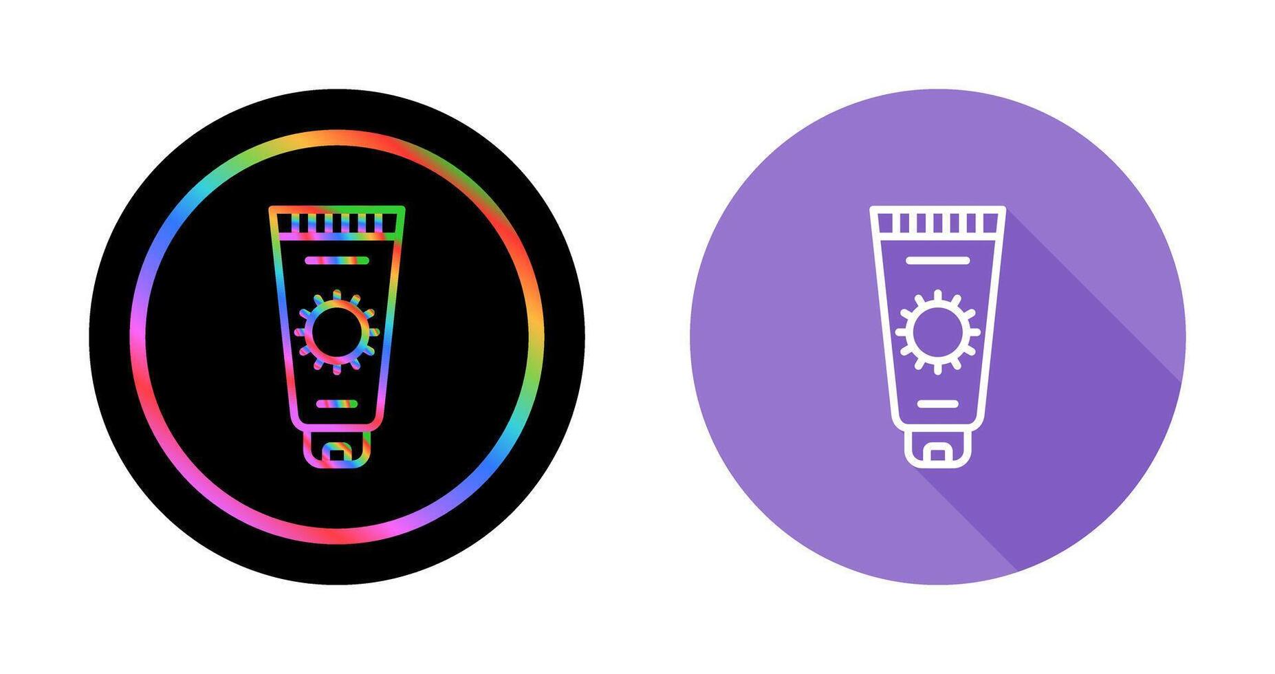 Sunscreen Vector Icon