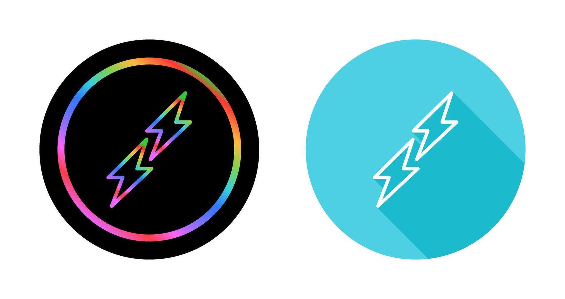 Lightning Vector Icon