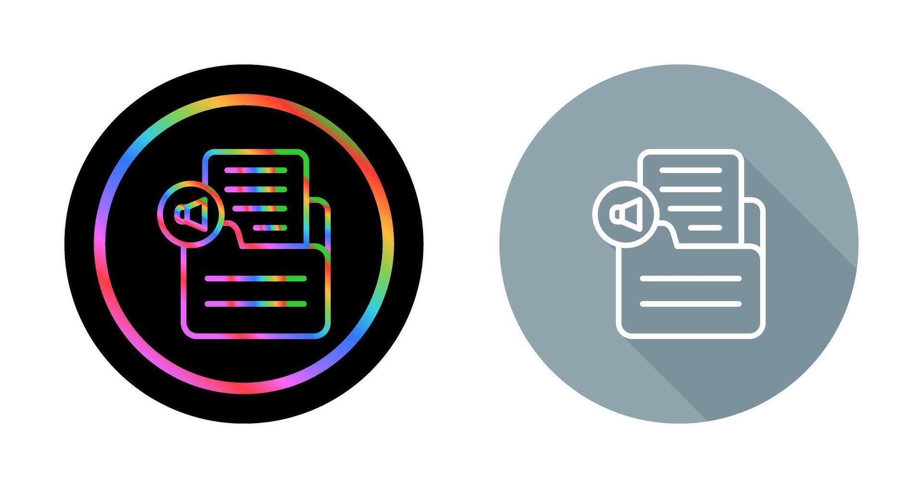Document Insert Audio Vector Icon