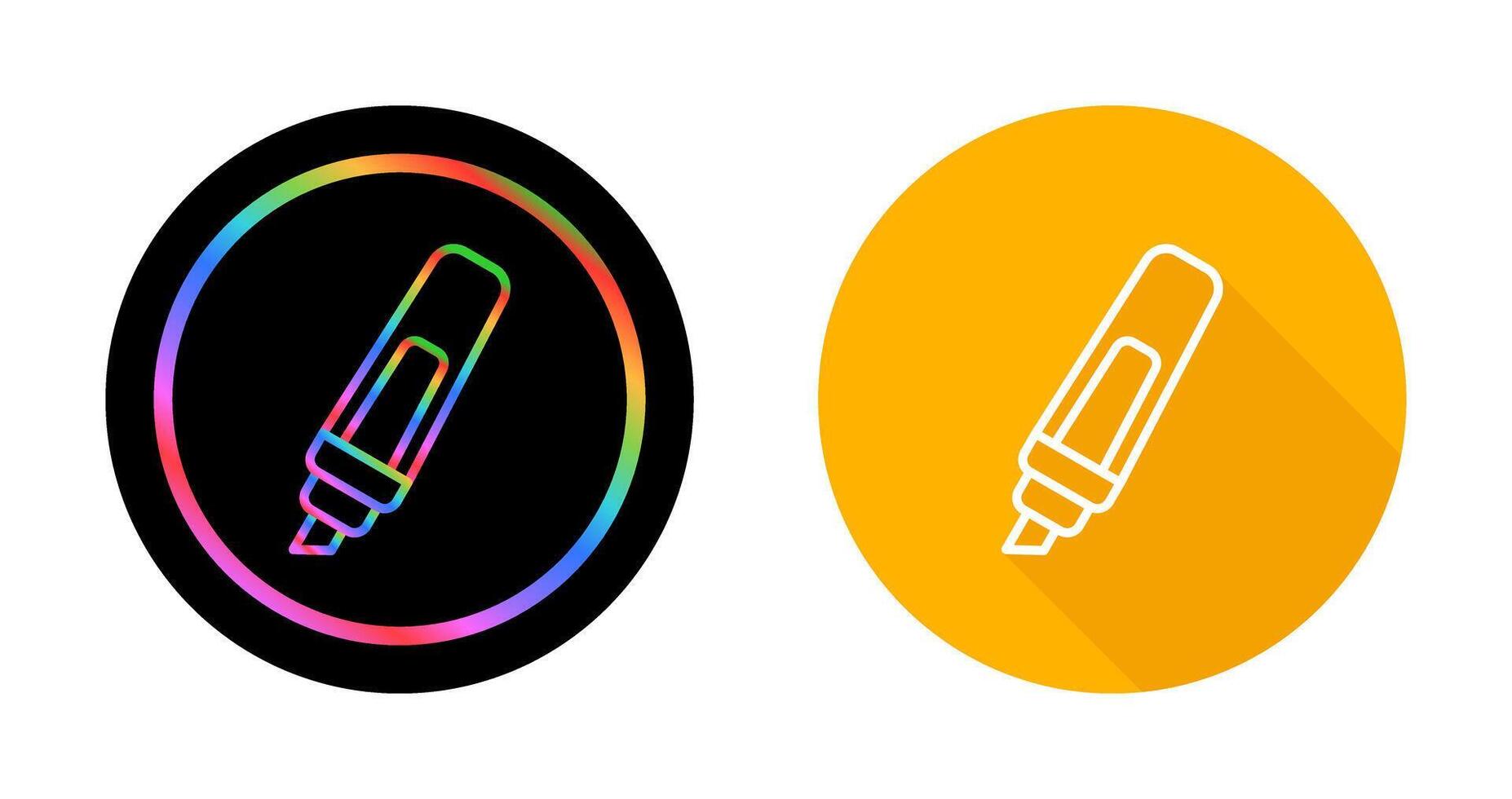 Highlighter Vector Icon