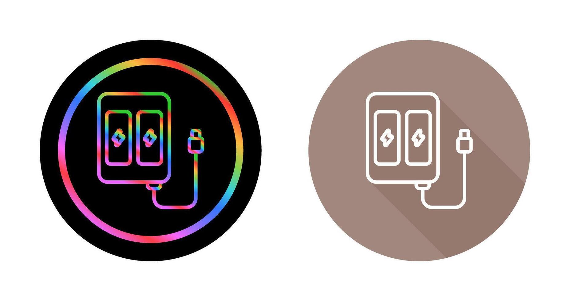 Backup phone charger Vector Icon