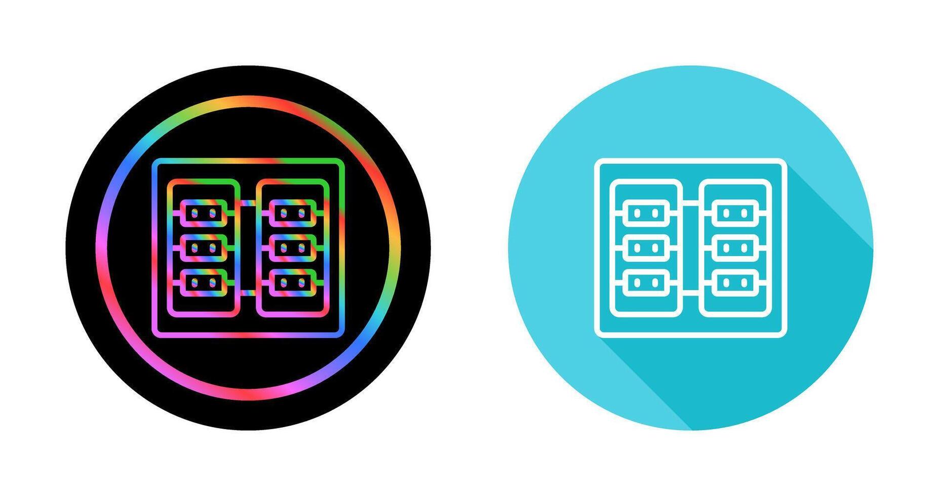 Server Room Vector Icon