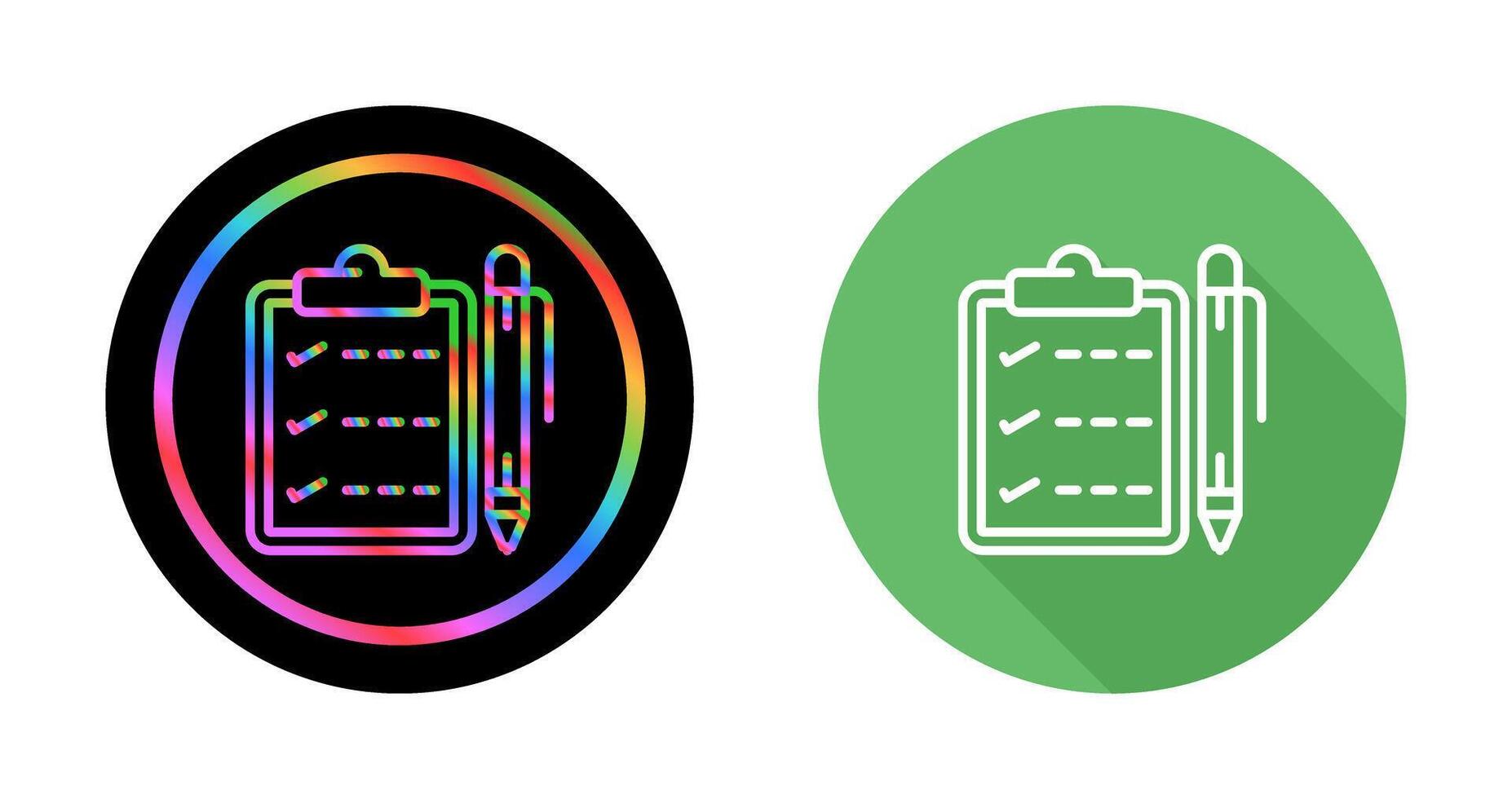 Notepad with pen Vector Icon