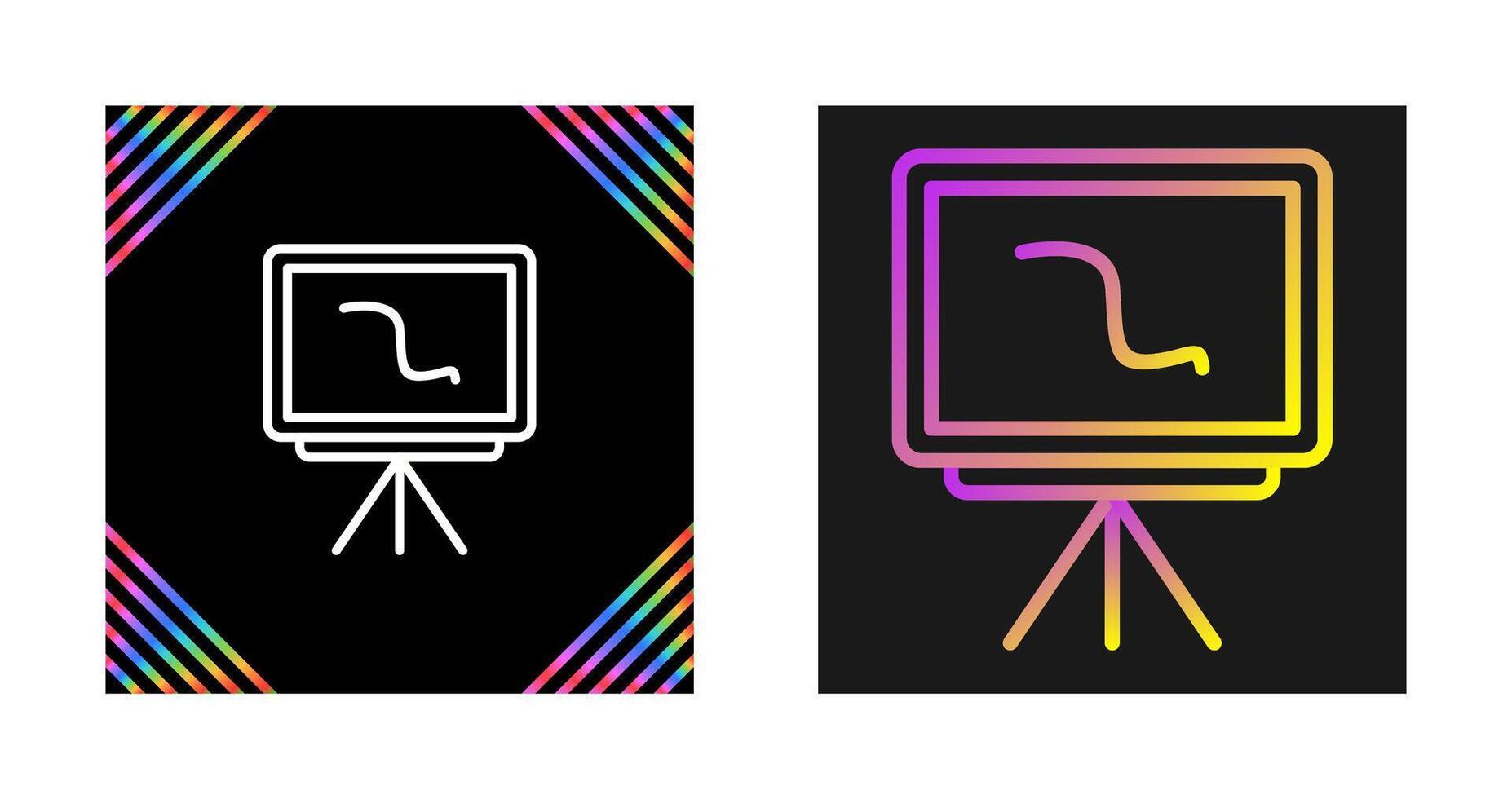 Chalkboard Vector Icon