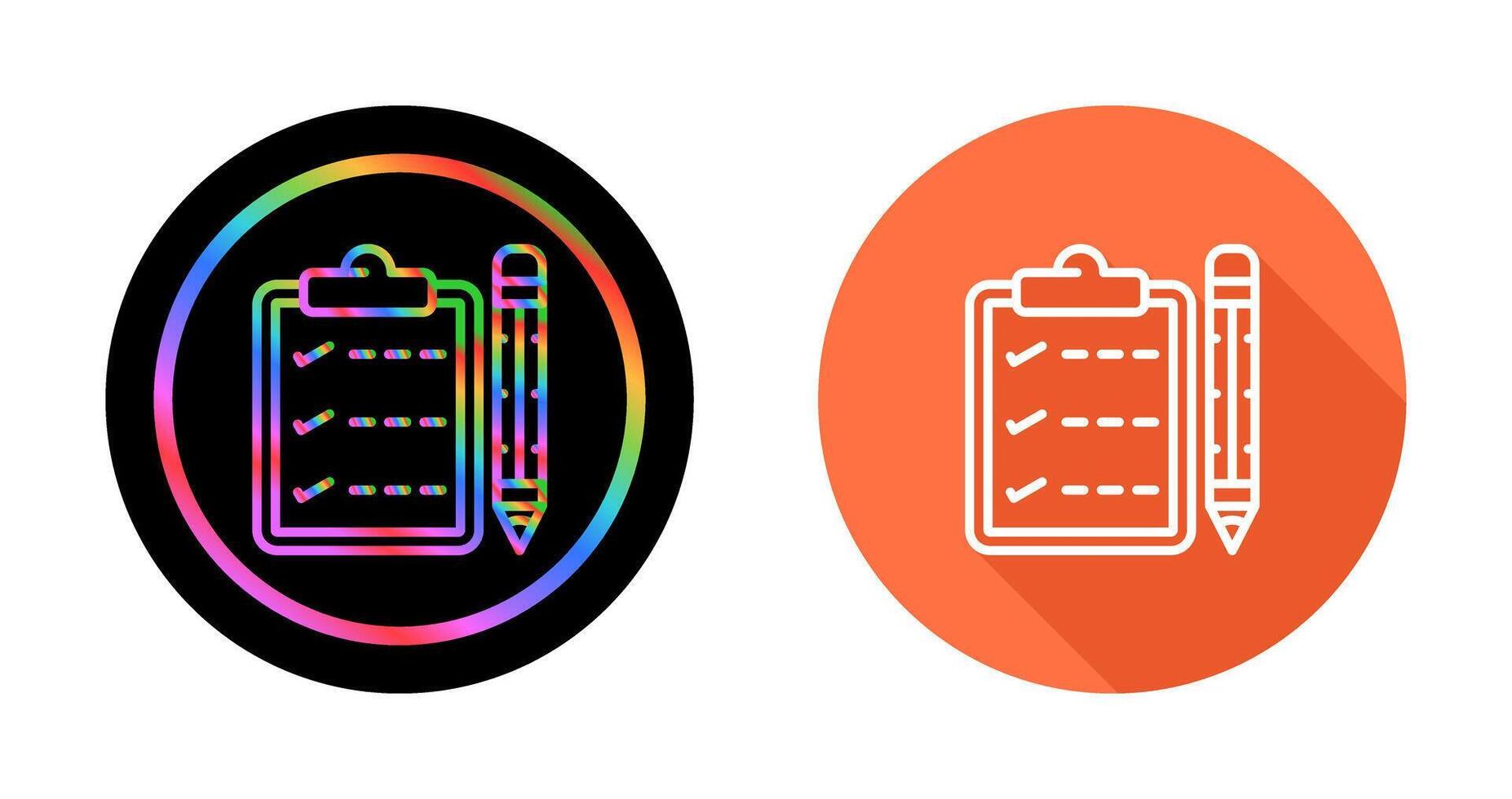 Writing pad Vector Icon