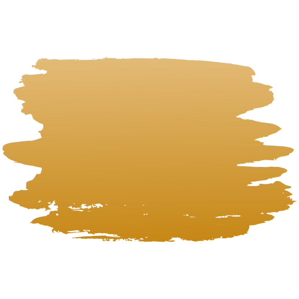 Abstract gradient golden background. Brush stroke. Place for text png