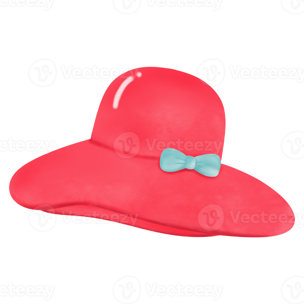 Beach Hat for Summer Escapade. Beach Element Transparent illustration. png