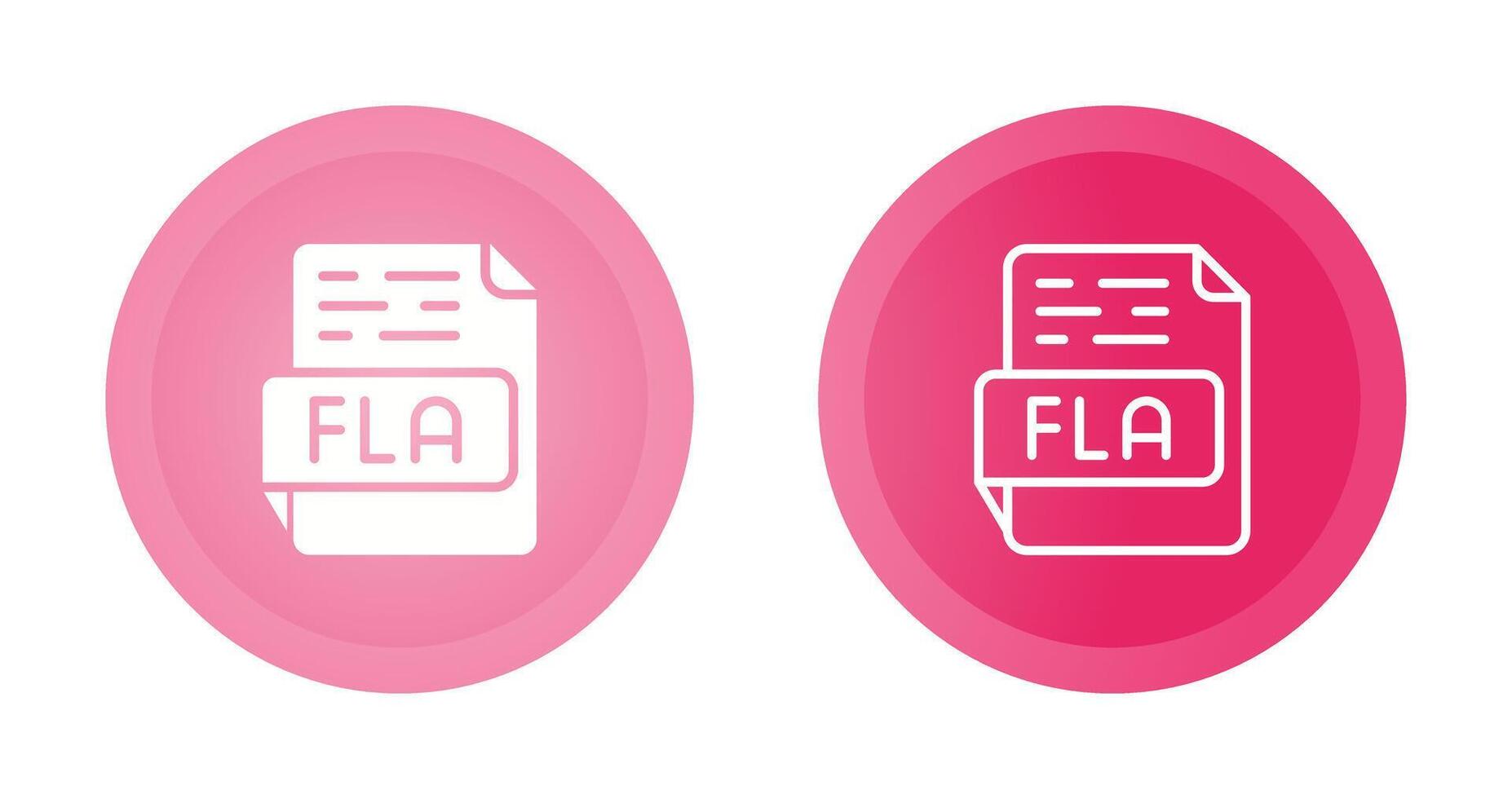 fla vector icono