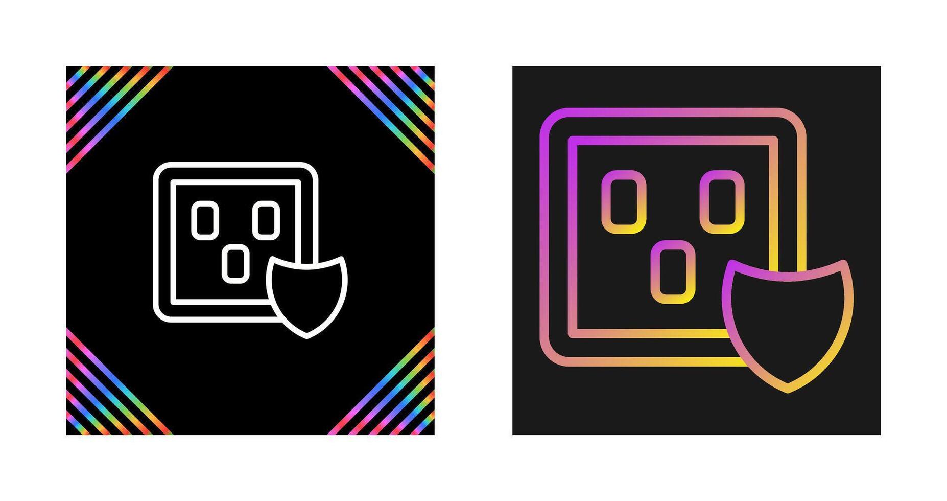 Surge Protector Vector Icon