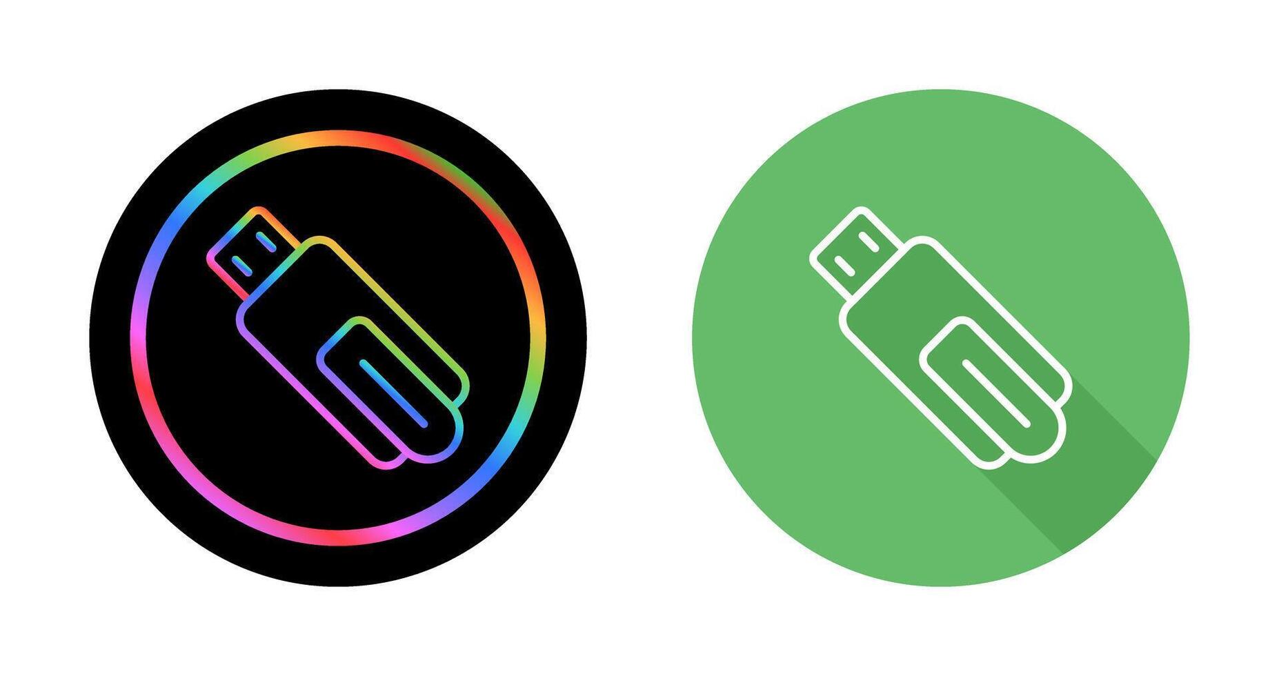 USB Flash Drive Vector Icon