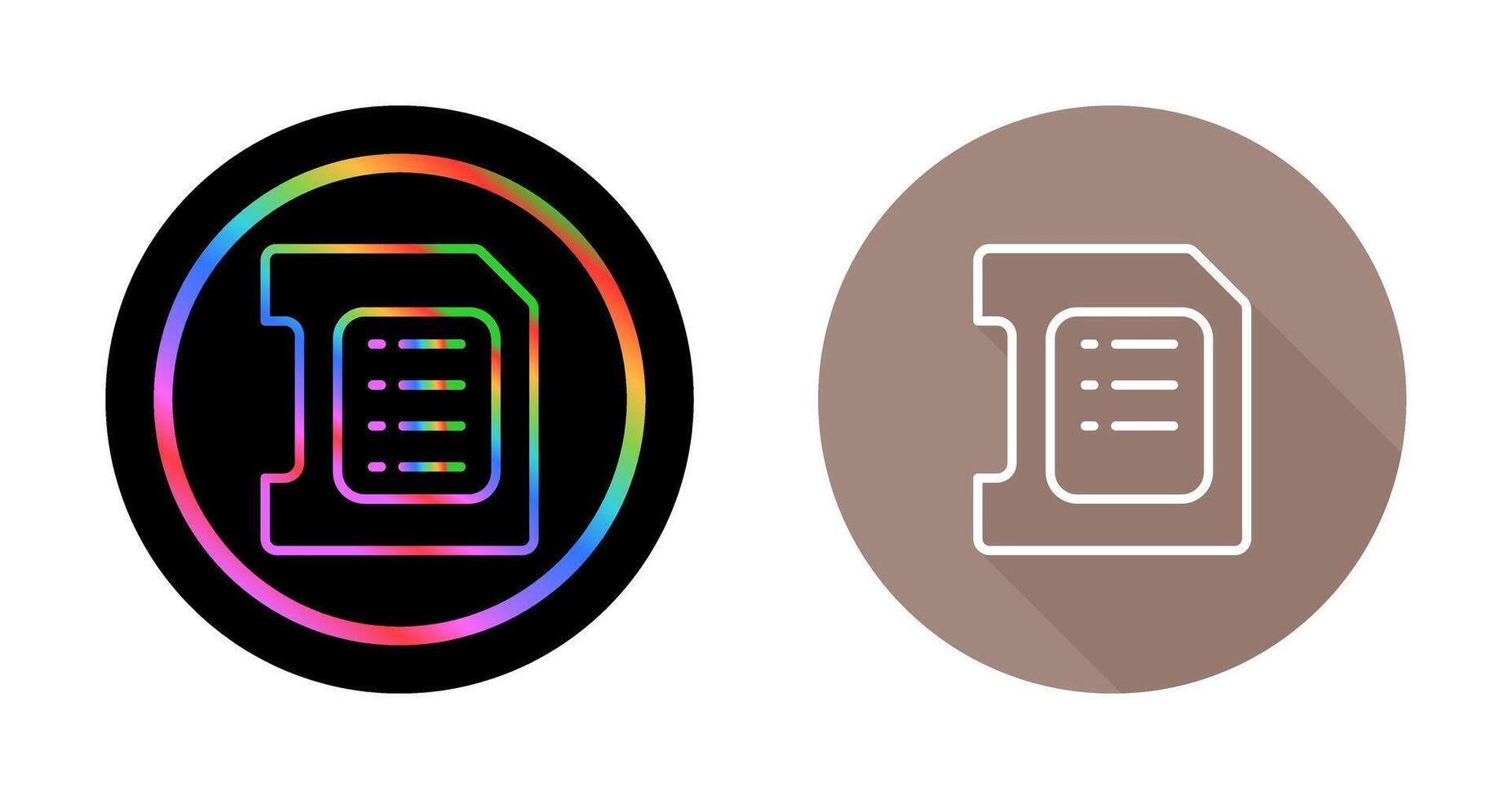 Sd Card Vector Icon