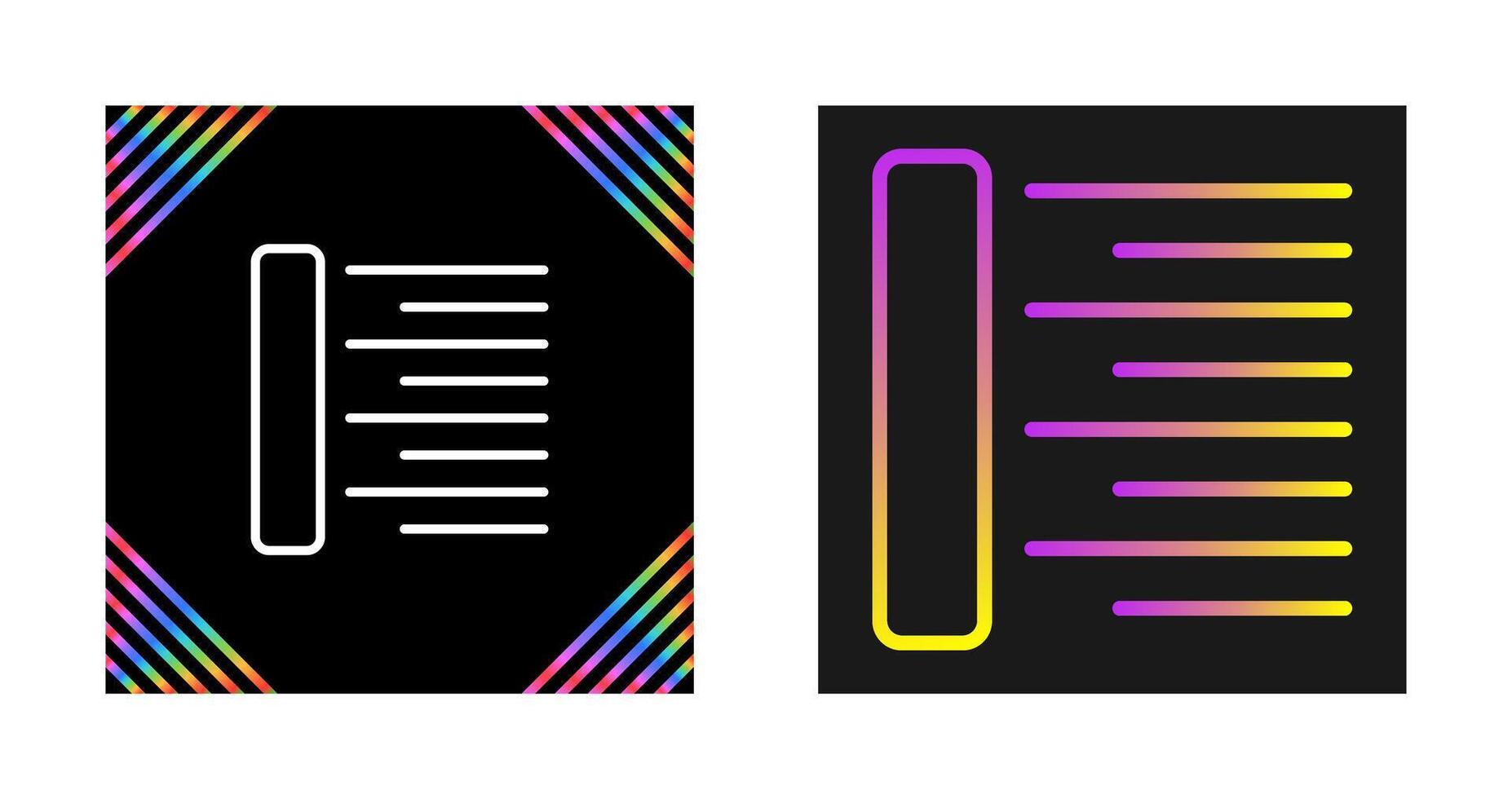 Align Vector Icon