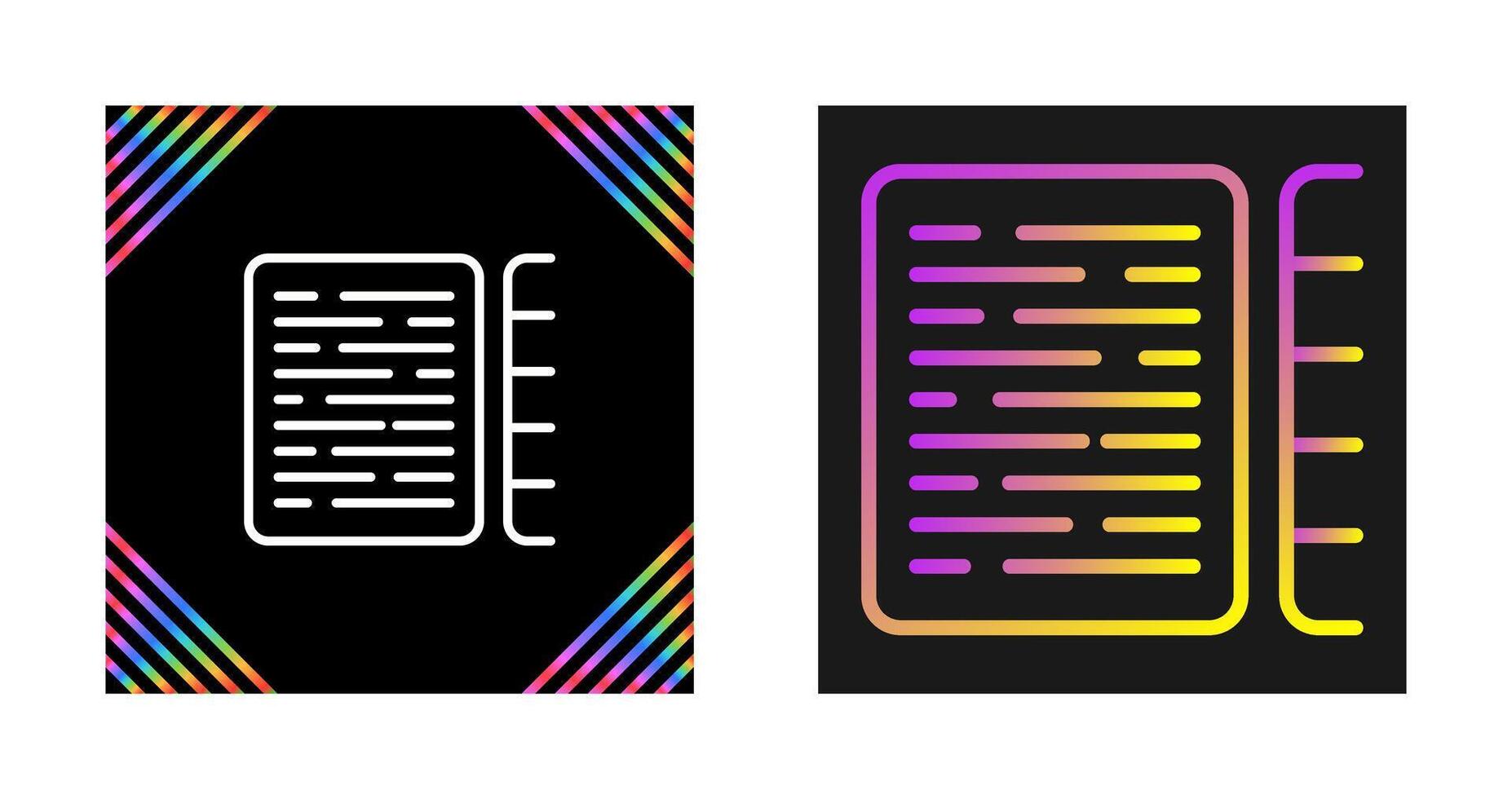 Document Indexing Vector Icon