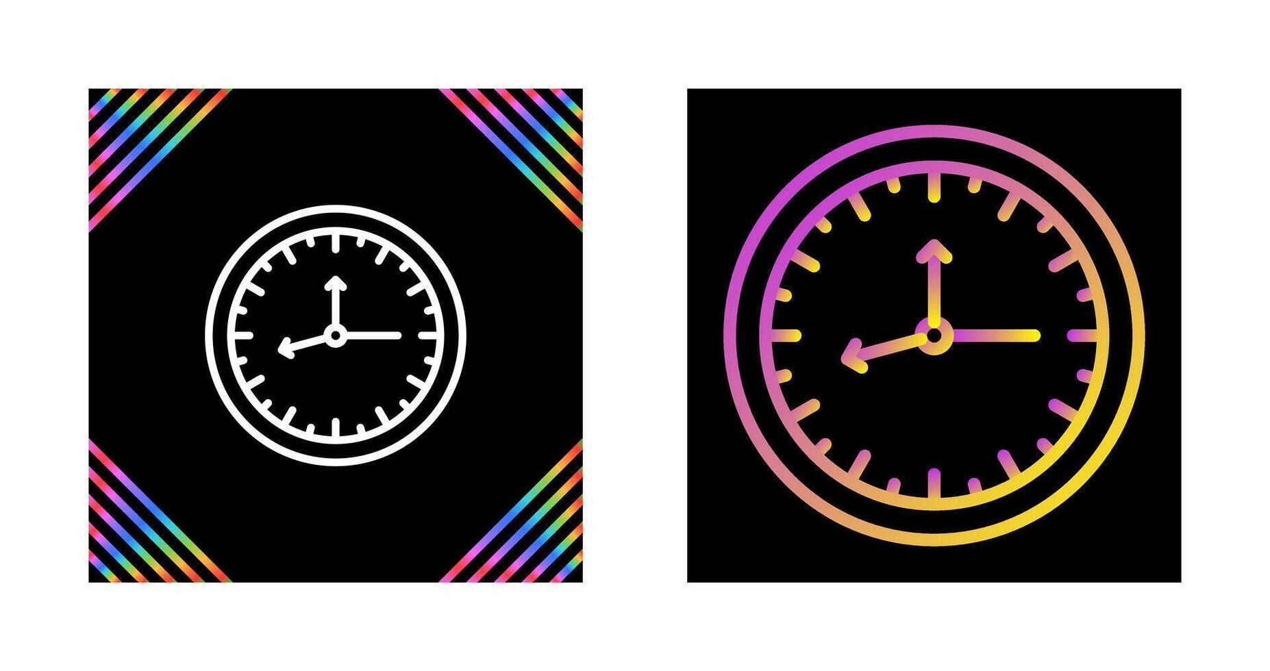 Clock Vector Icon