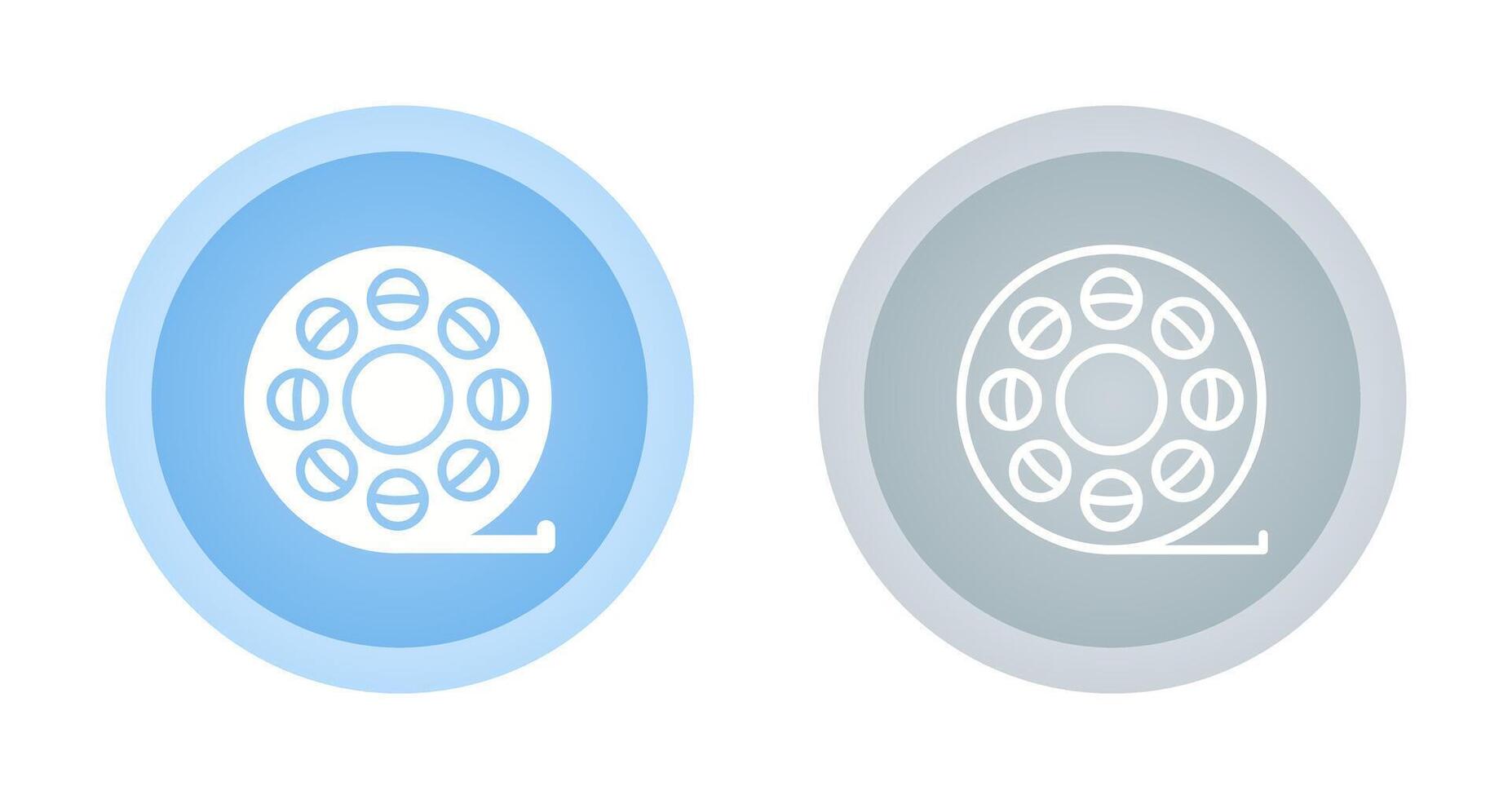 Film Reel Vector Icon