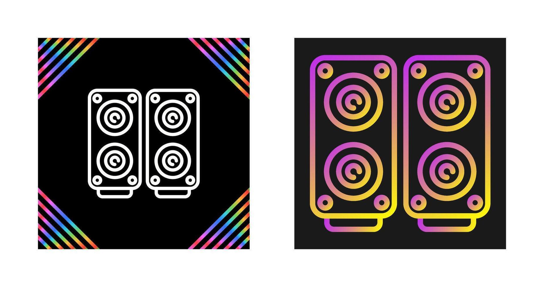 Speakers Vector Icon