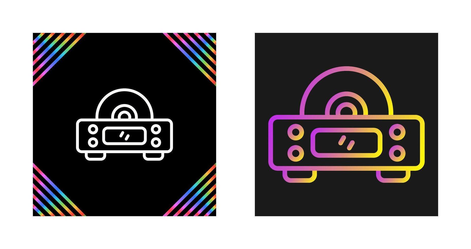 Cd Player Vector Icon
