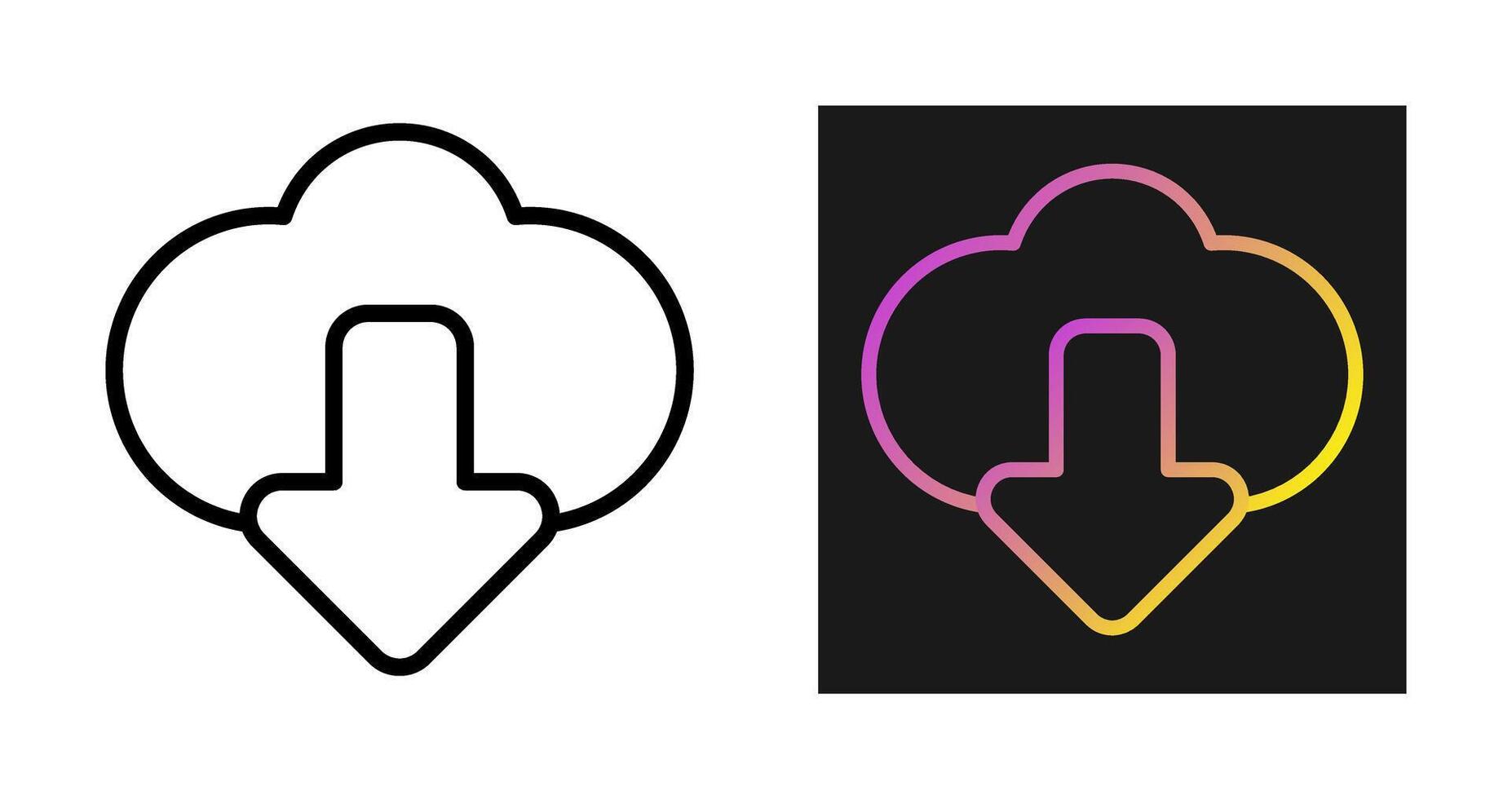 Cloud Computing Vector Icon