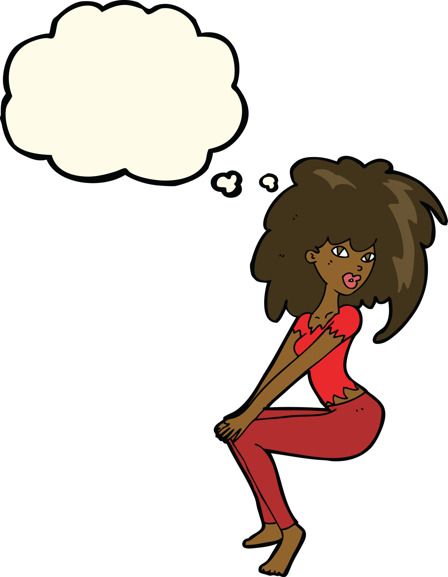 Cartoon Woman With Big Hair With Thought Bubble 38343044 Png Cartoon Woman With Big Hair With Thought Bubble 38343044 Png