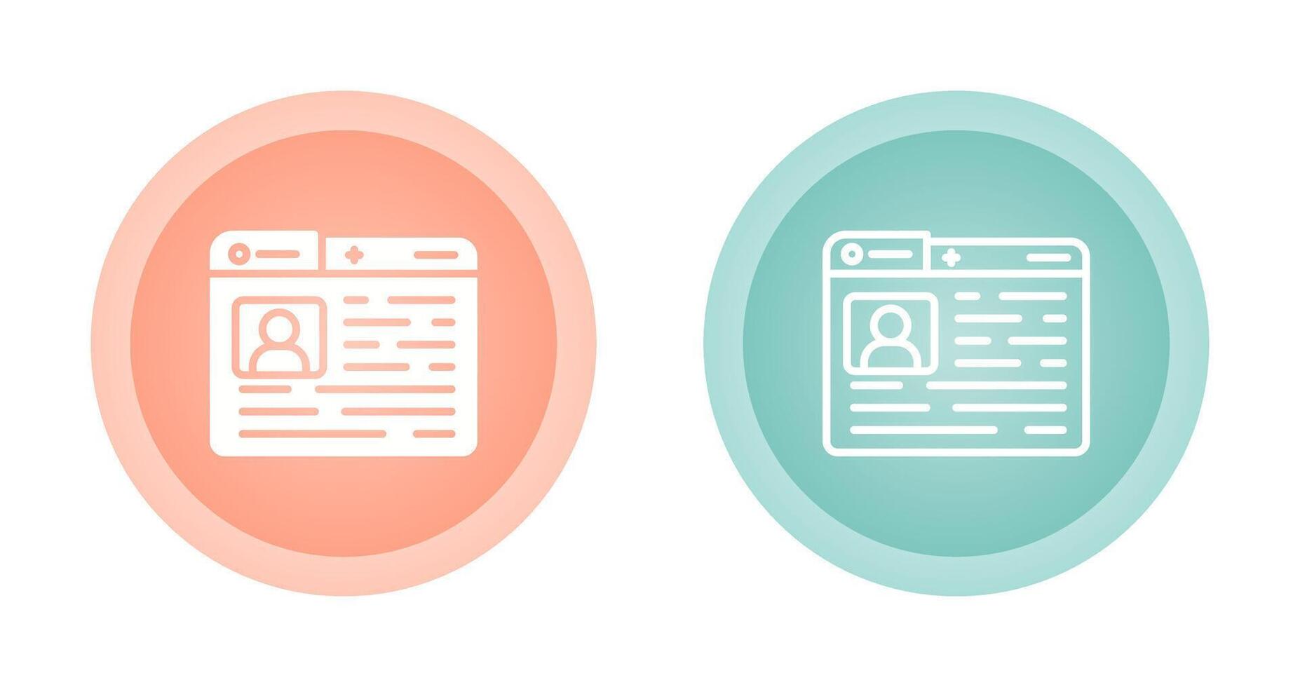 Profile Vector Icon