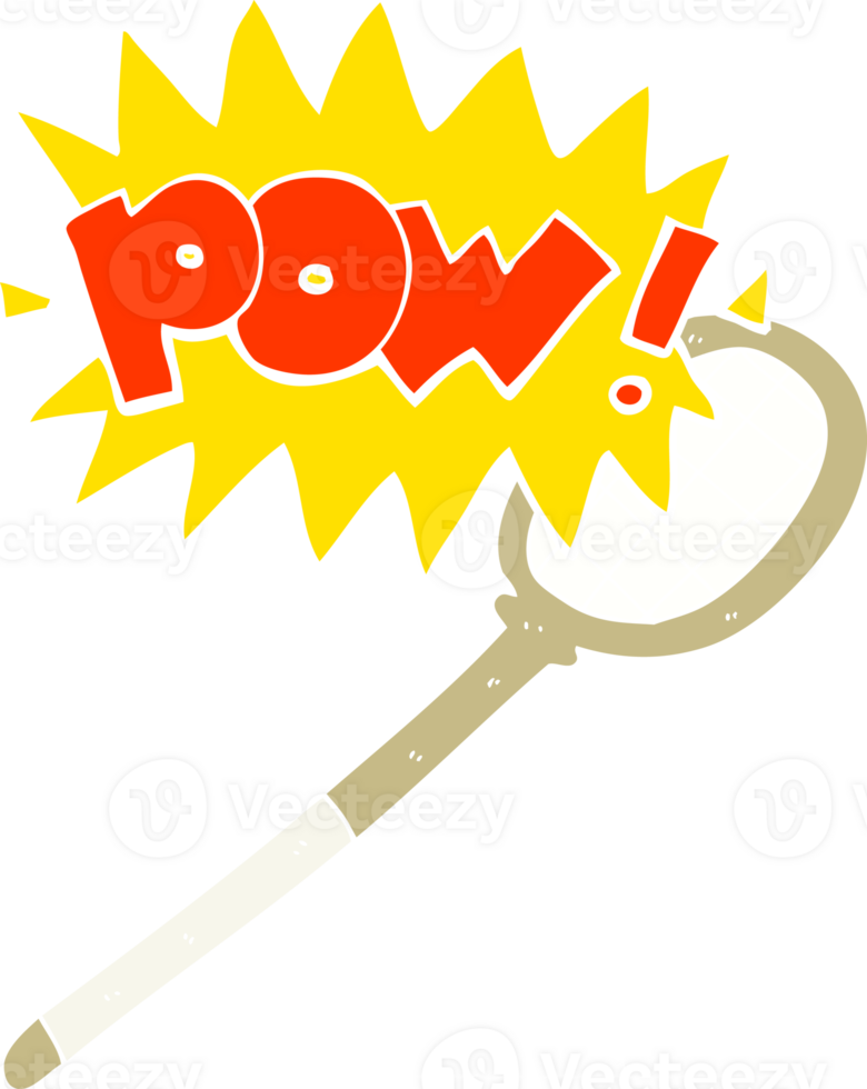 flat color illustration of a cartoon tennis racket png