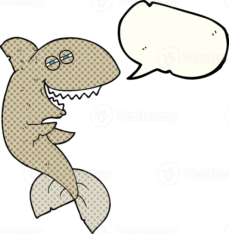 comic book speech bubble cartoon laughing shark png