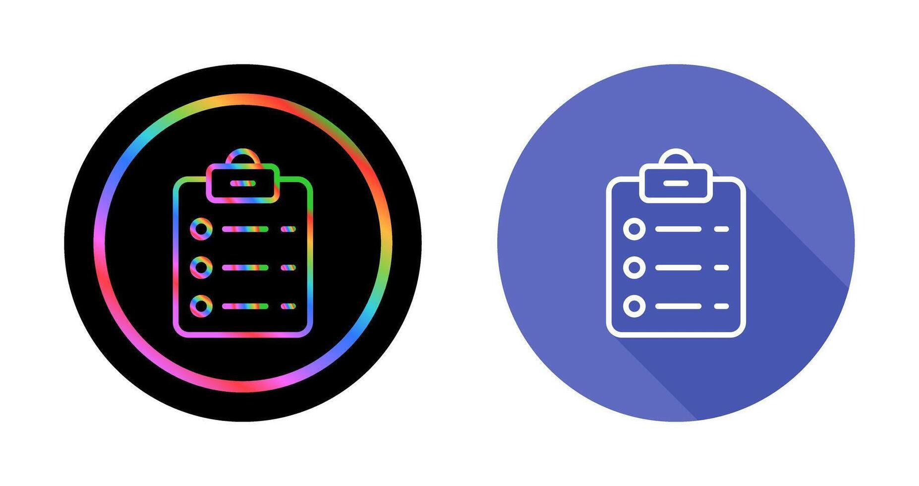 List Check Vector Icon