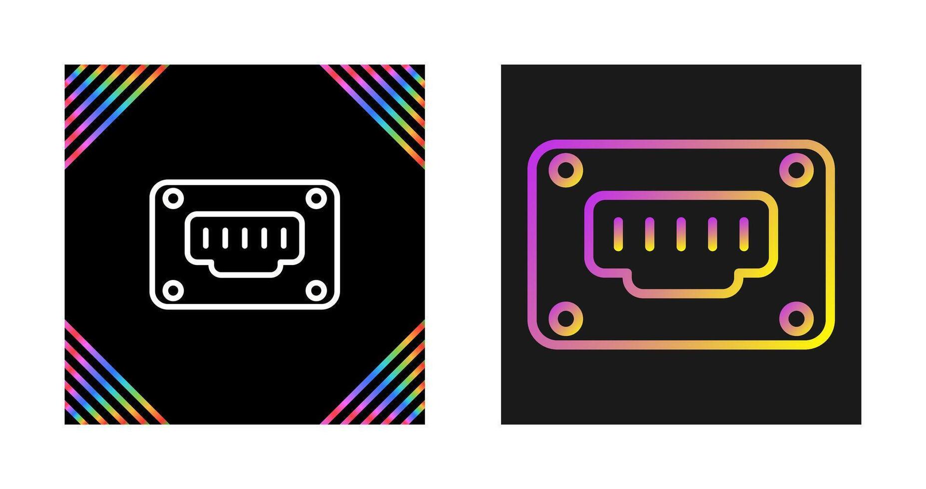 Ethernet Vector Icon