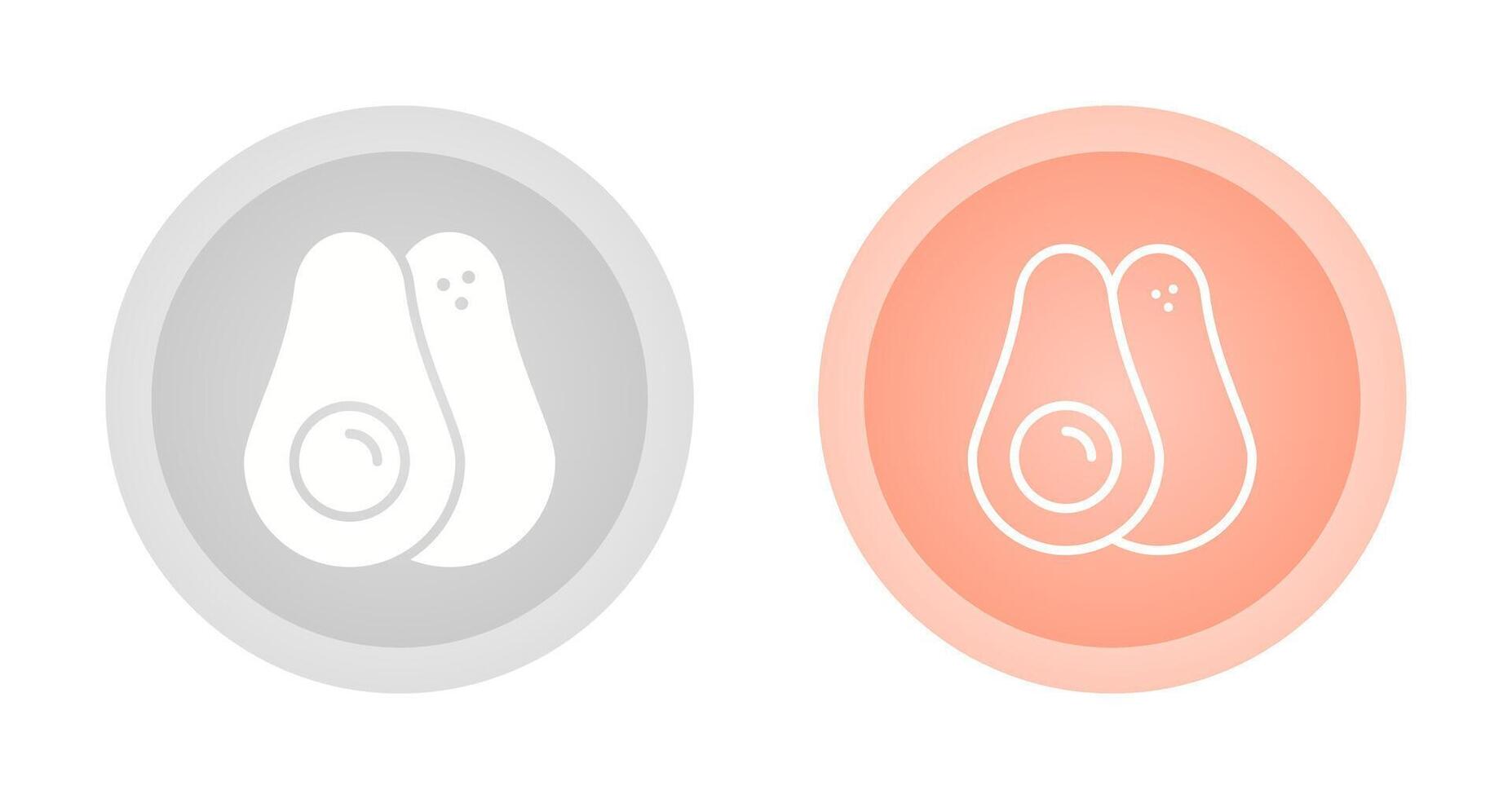 Avocado Vector Icon