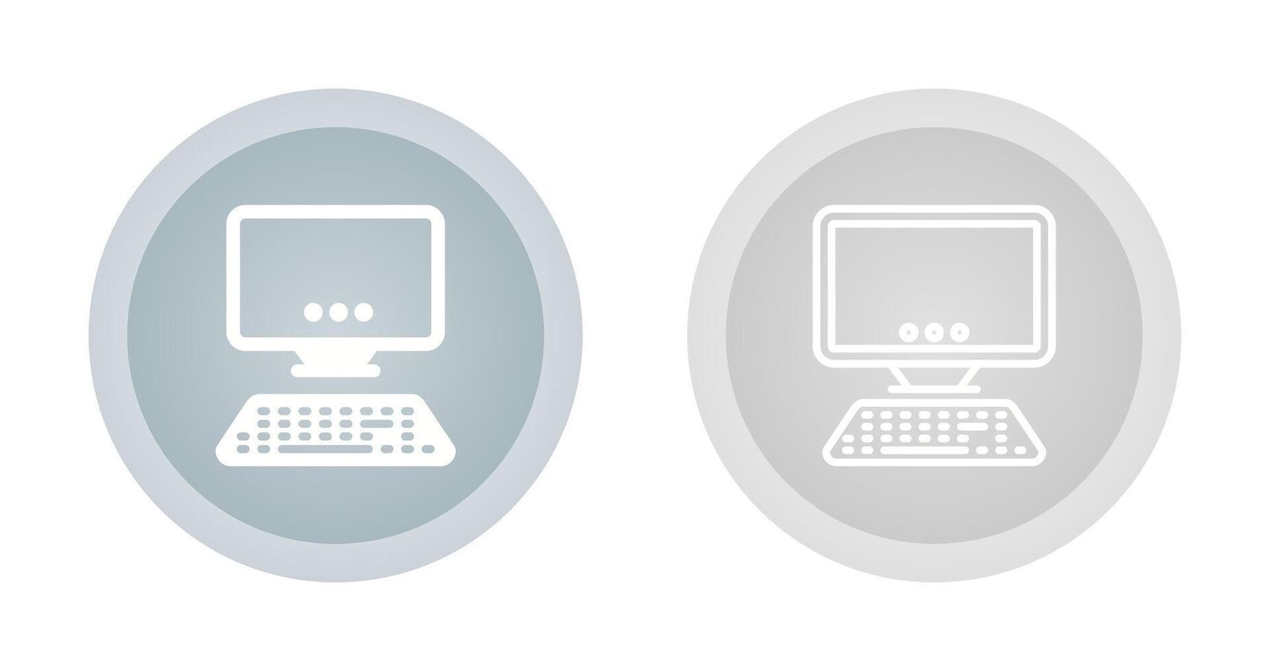 Desktop Vector Icon