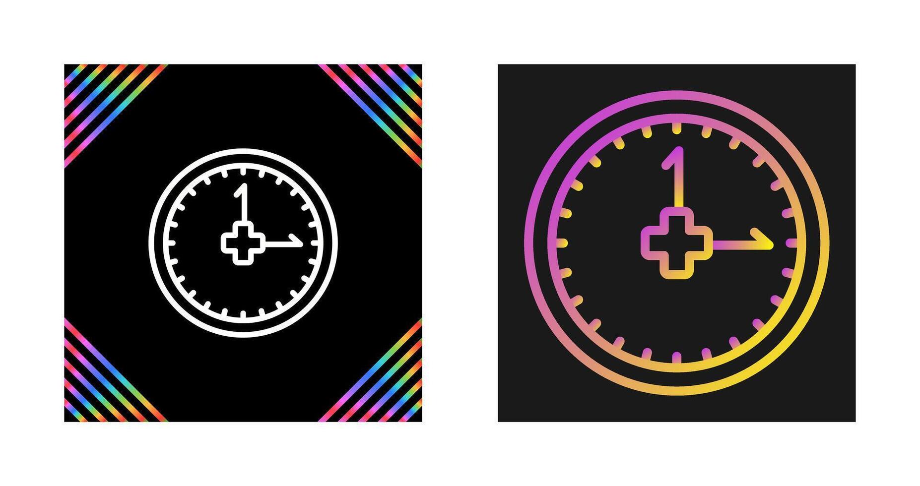 Clock Vector Icon