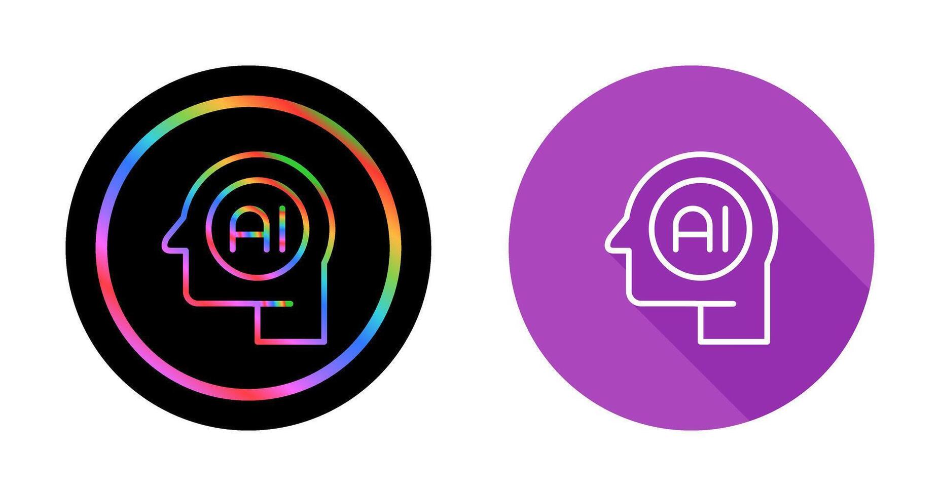 Artificial Intelligence Vector Icon