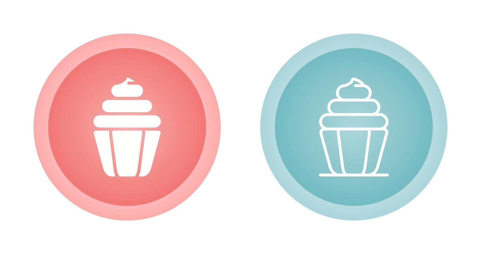 Cupcake Vector Icon