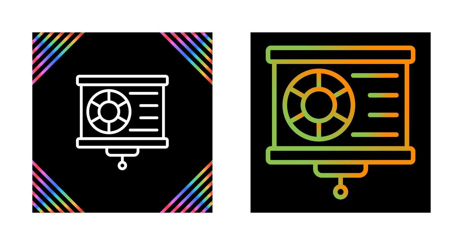 Data Visualization Vector Icon