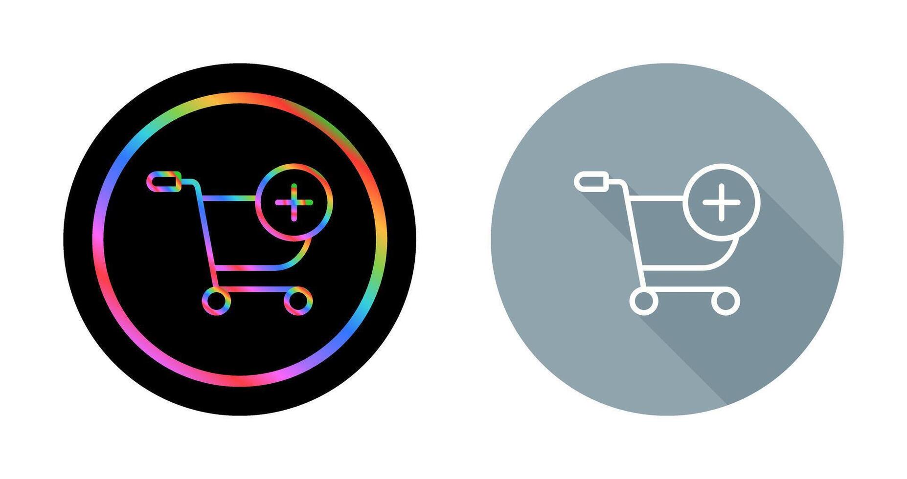 Shoping Cart Add Vector Icon