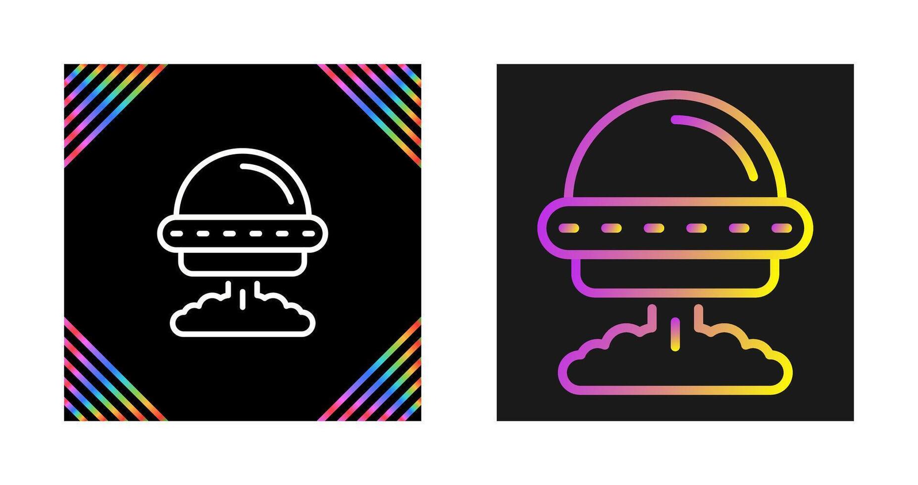 Spaceship Vector Icon