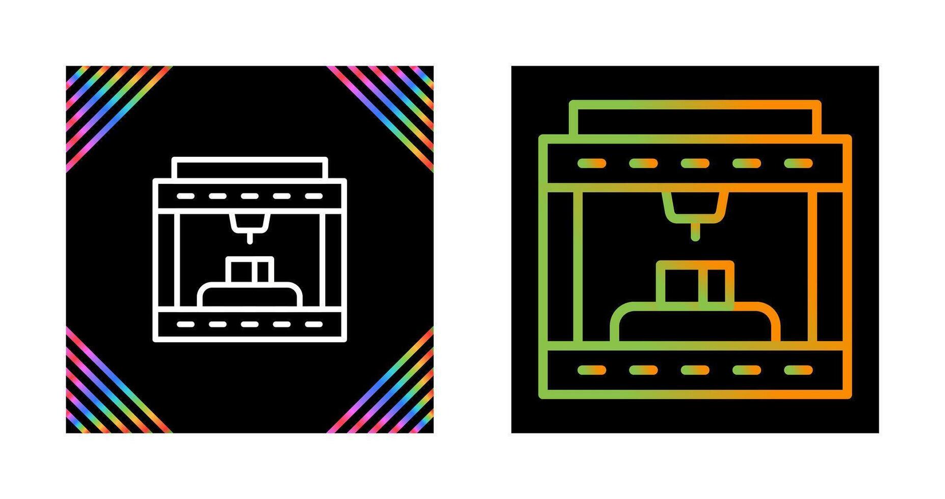 3d Printing Vector Icon