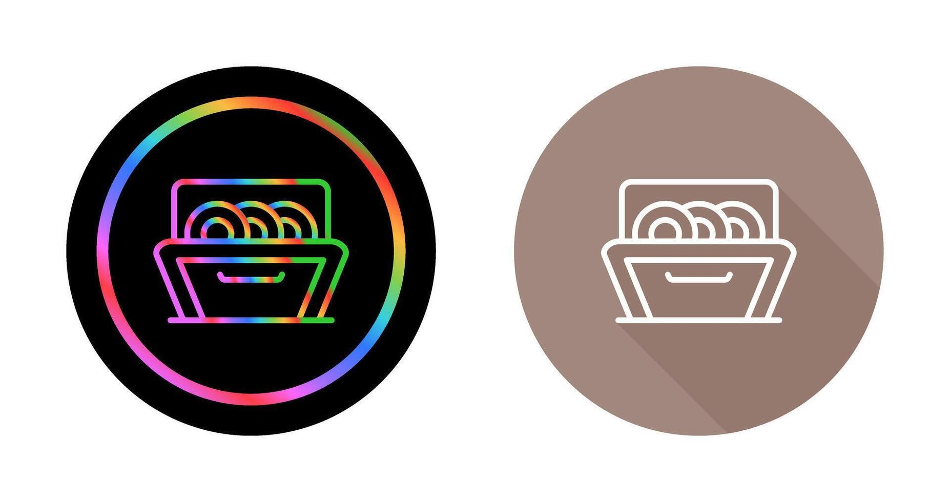 Dishwasher Vector Icon