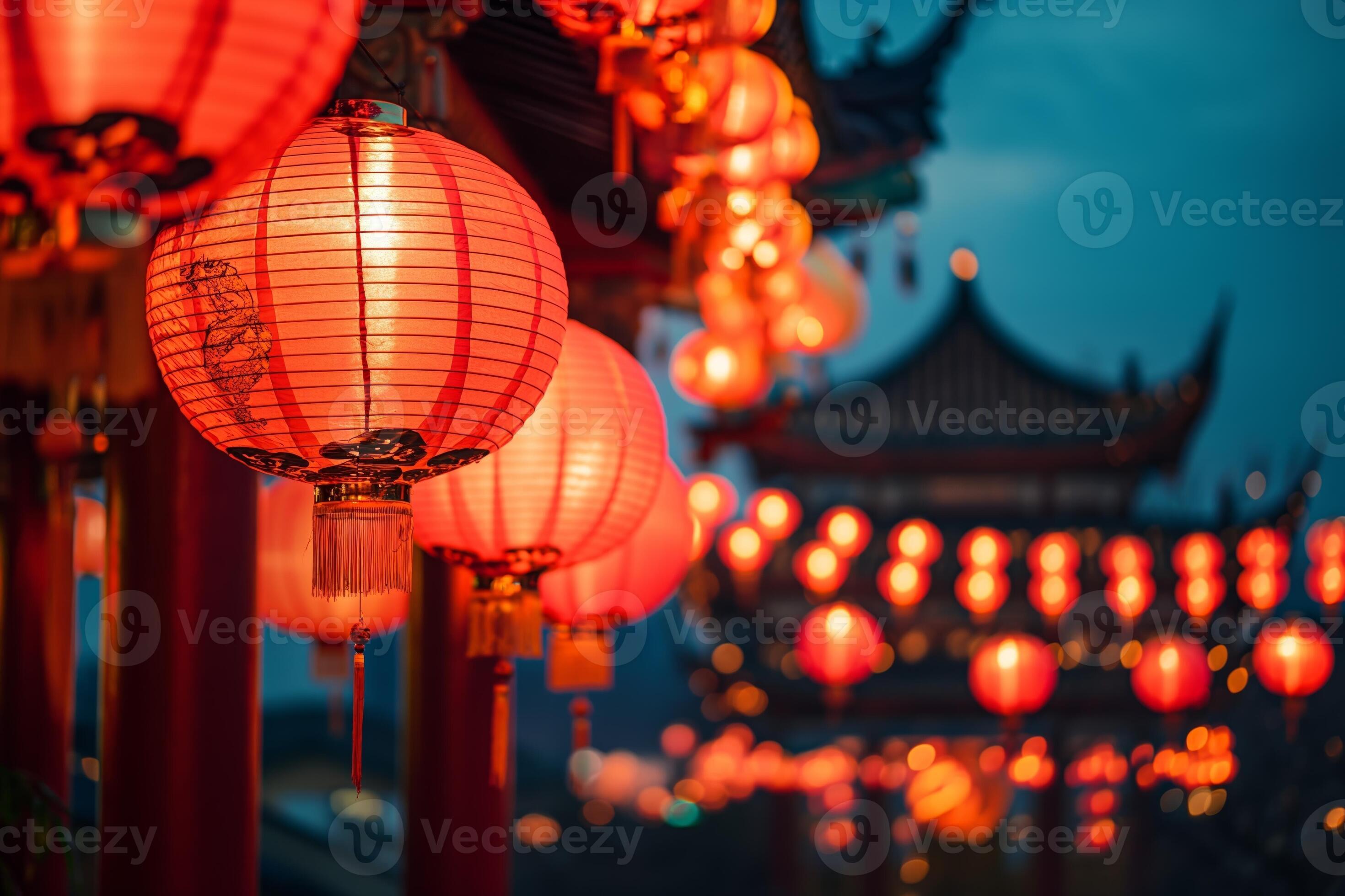 chinese new year lanterns in london