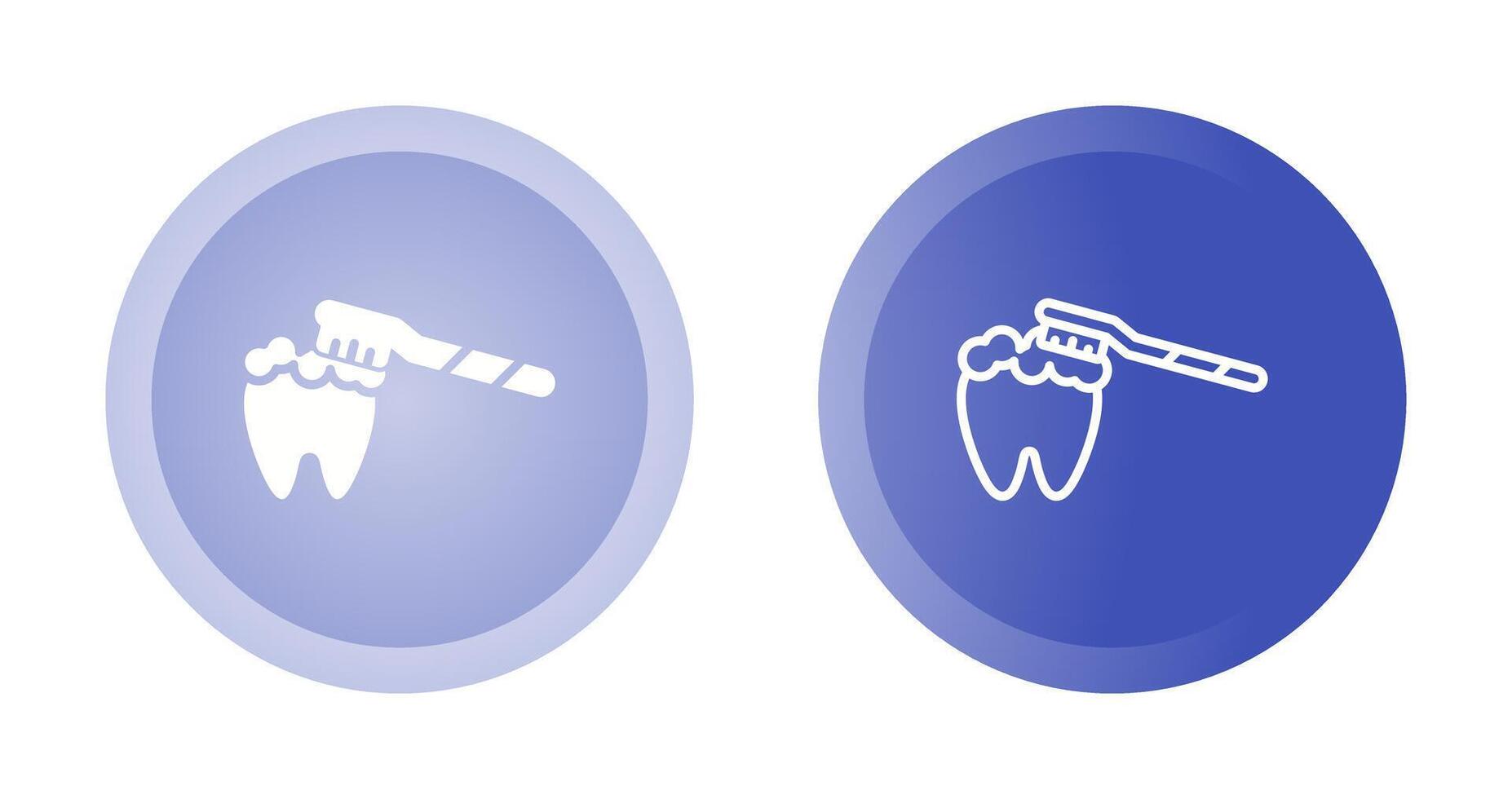 Brushing Teeth Vector Icon