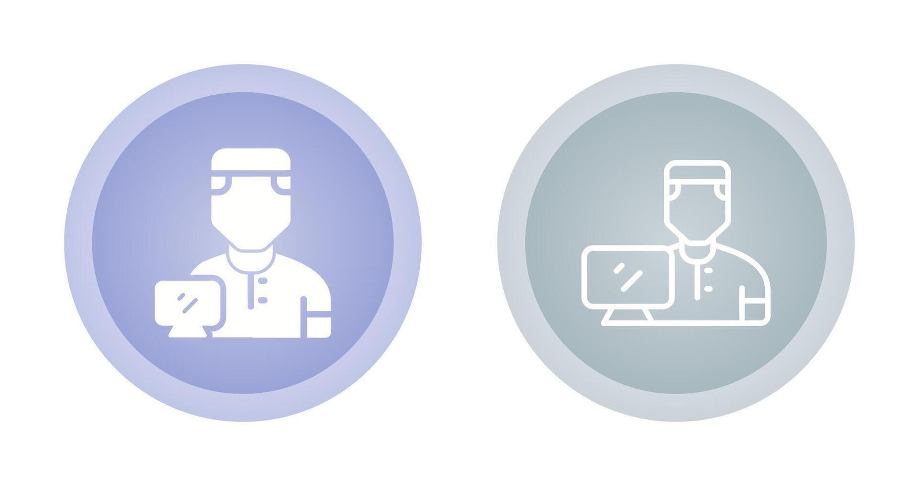 Working Man Vector Icon