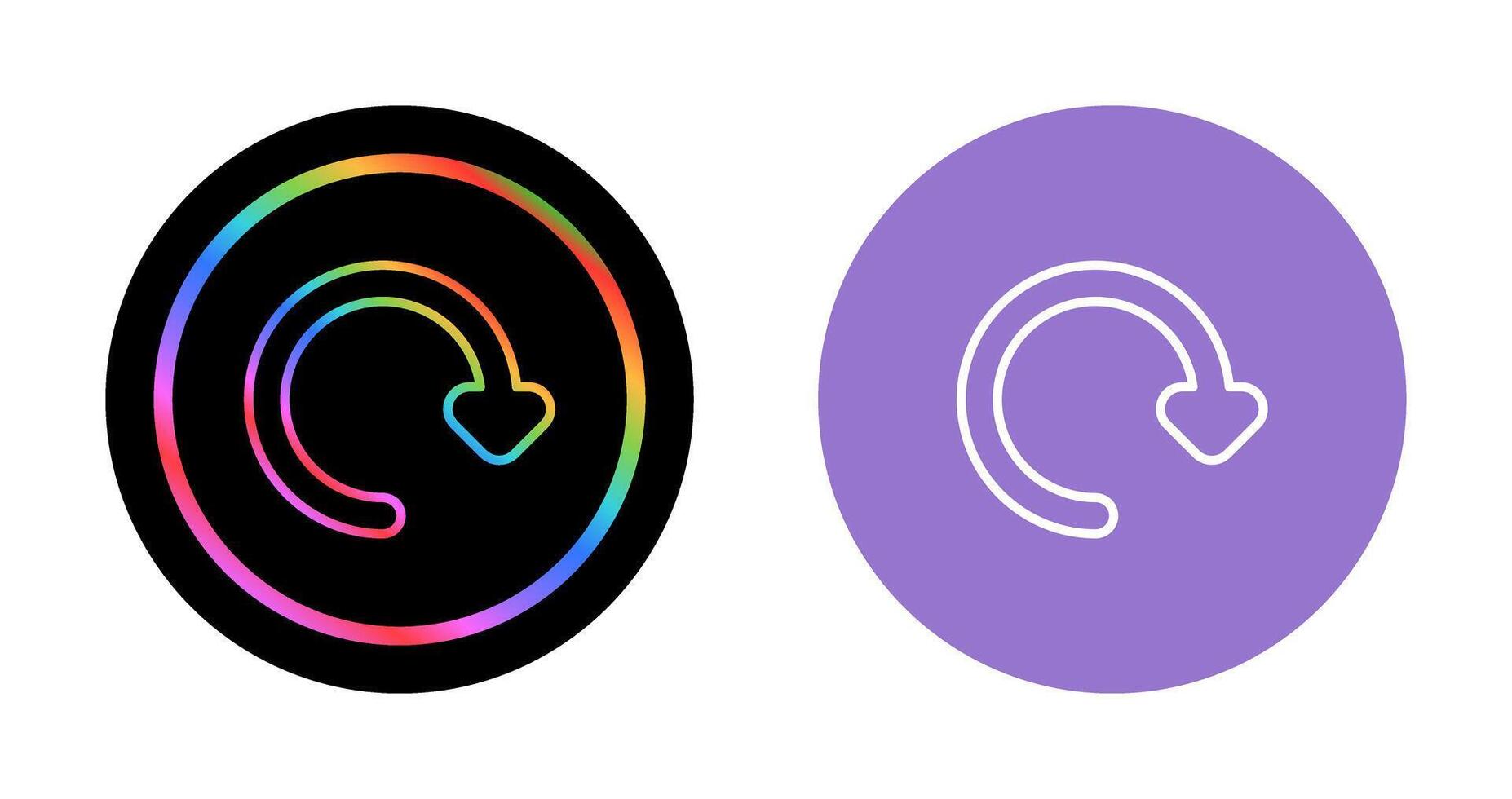 Rotate Right Vector Icon