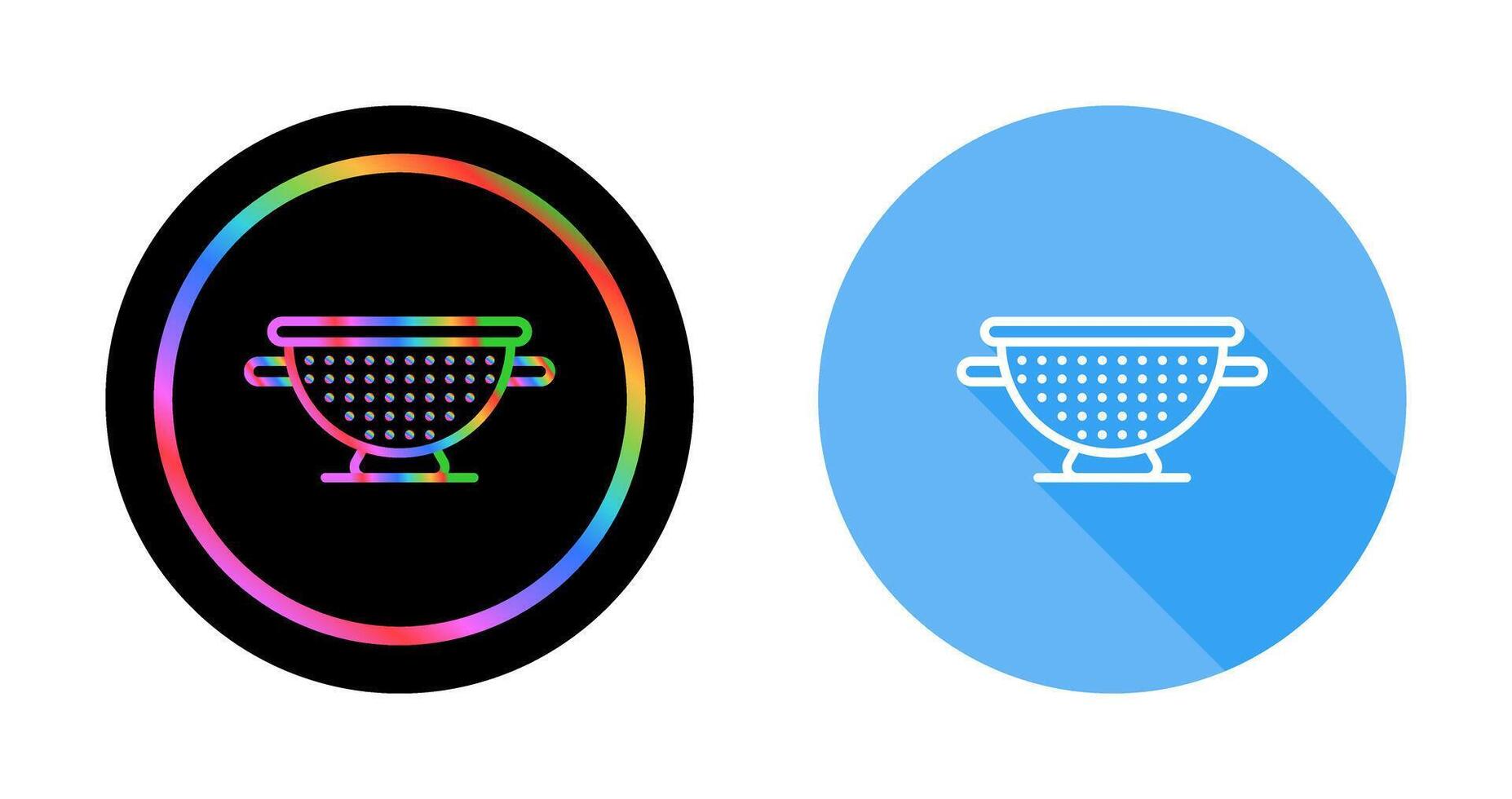 Colander Vector Icon
