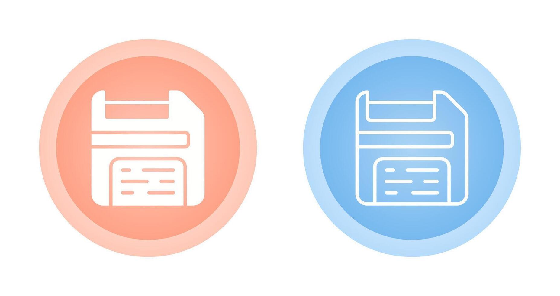 Floppy Disk Vector Icon