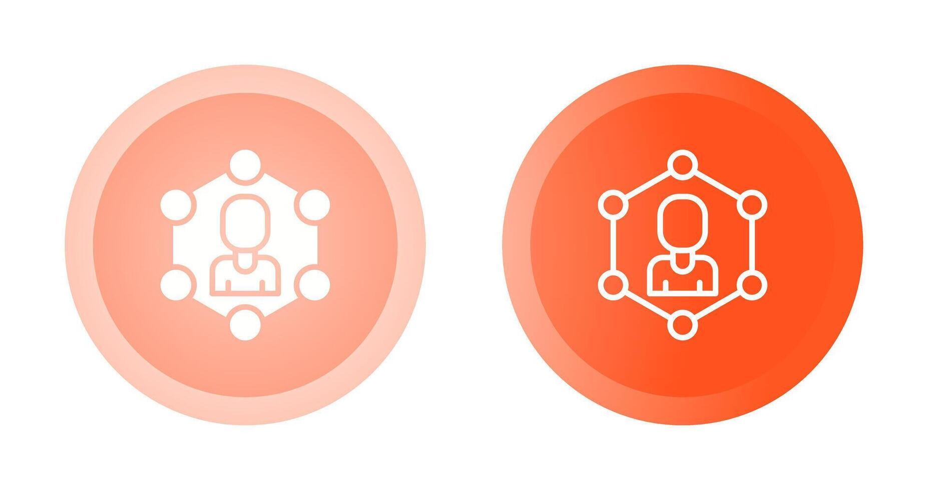 Network Segmentation Vector Icon